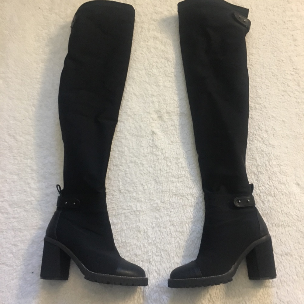 WATERPROOF THIGH HIGH BOOTS